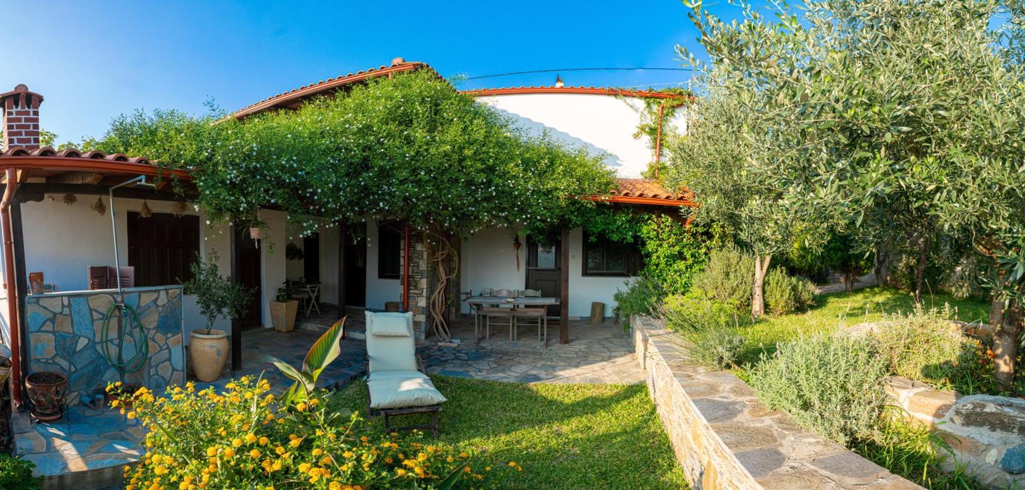 Akhinos Villa Achinos מראה חיצוני תמונה